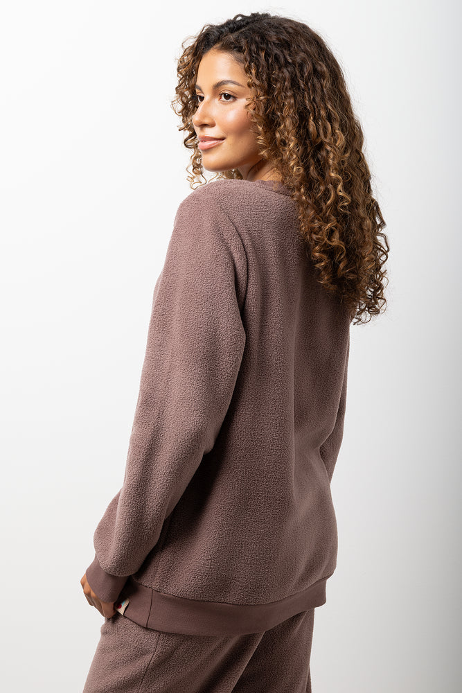 Soft Plush  Pyjamas Brown (2)