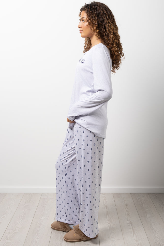 Let Me Sleep Pyjamas Grey