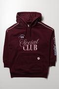 Oversized Hoodie Burgundy