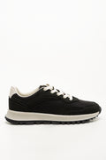 Chunky Retro Sneakers Black (1)