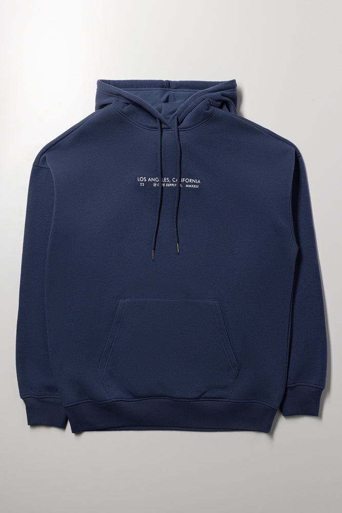 Oversized Hoodie Blue