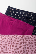 3 Pack Leggings Multicolours (1)