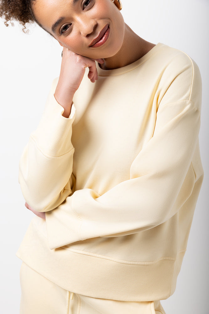 Crew Neck Tracktop Yellow (3)