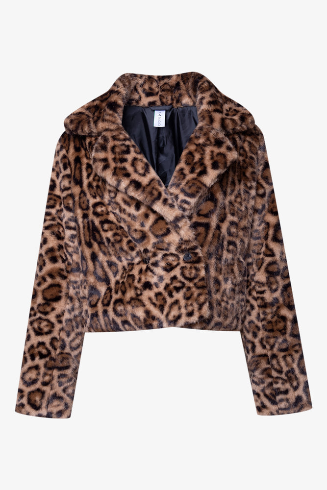Leopard Fur Jacket Tabacco | Coats & Jackets | Ackermans
