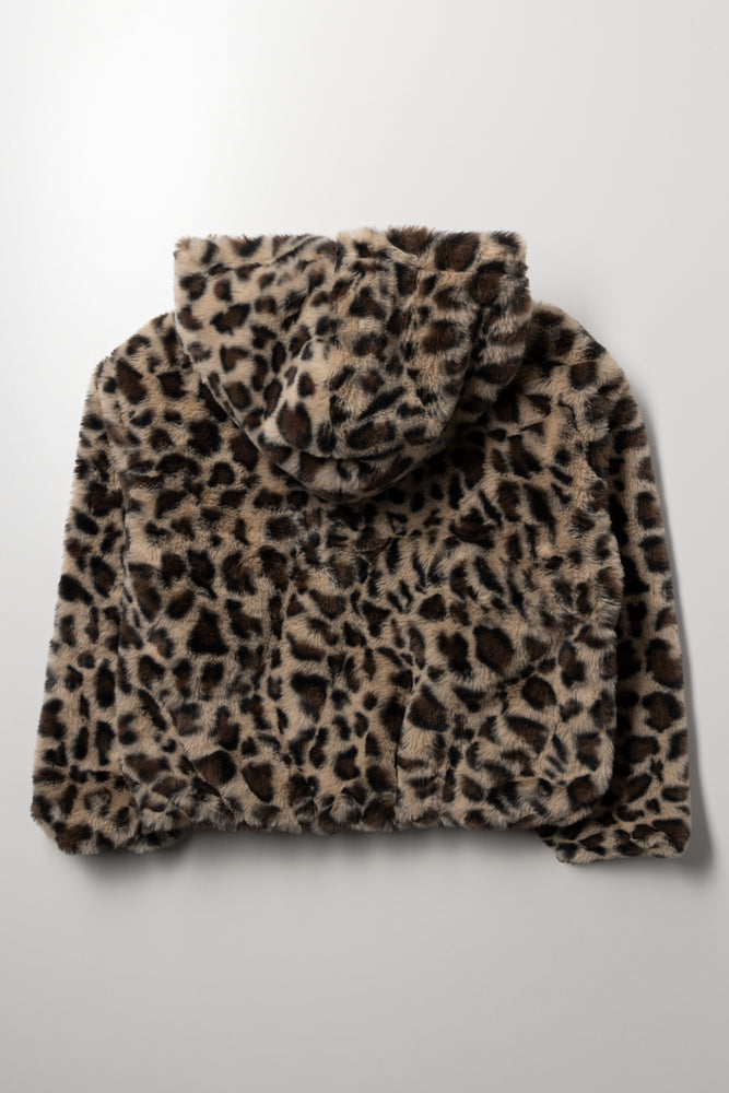 Animal Fur Hoodie Natural (2)