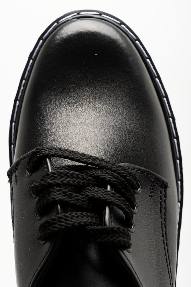 Older Boys Buccaneer Shoes Black (4)