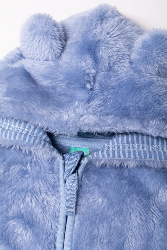 Fleece Babygrow Blue