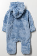 Fleece Babygrow Blue (3)