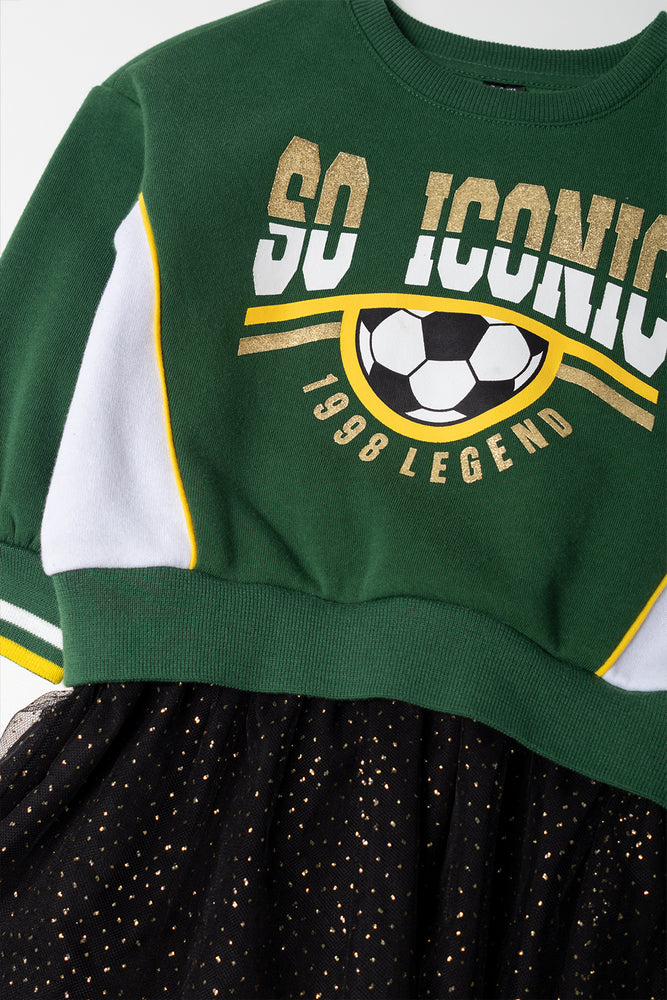 So Iconic Soccer Long Sleeve Tutu Set (1)