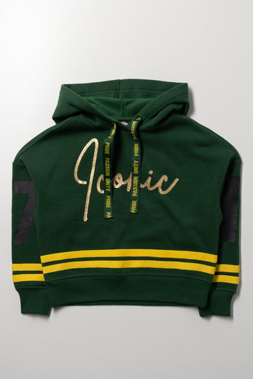 Iconic Soccer Hoodie Green