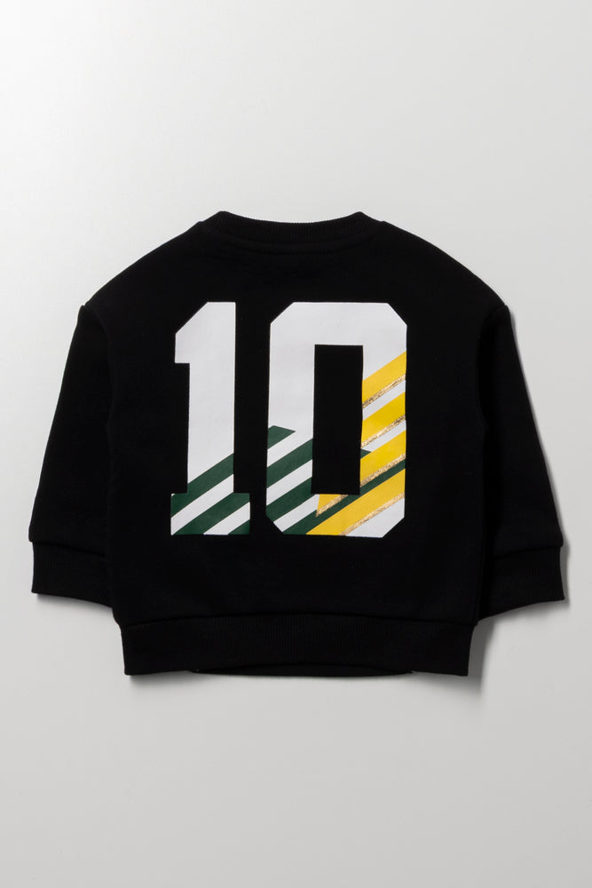 Babies Mzansi Soccer Tracktop Black (2)