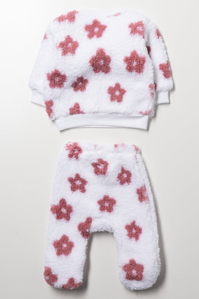 2 Piece Sherpa Set Cream (3)