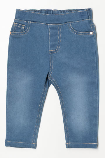 Mid Blue Jeggings