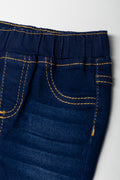Flare Jeggings Dark Blue (1)