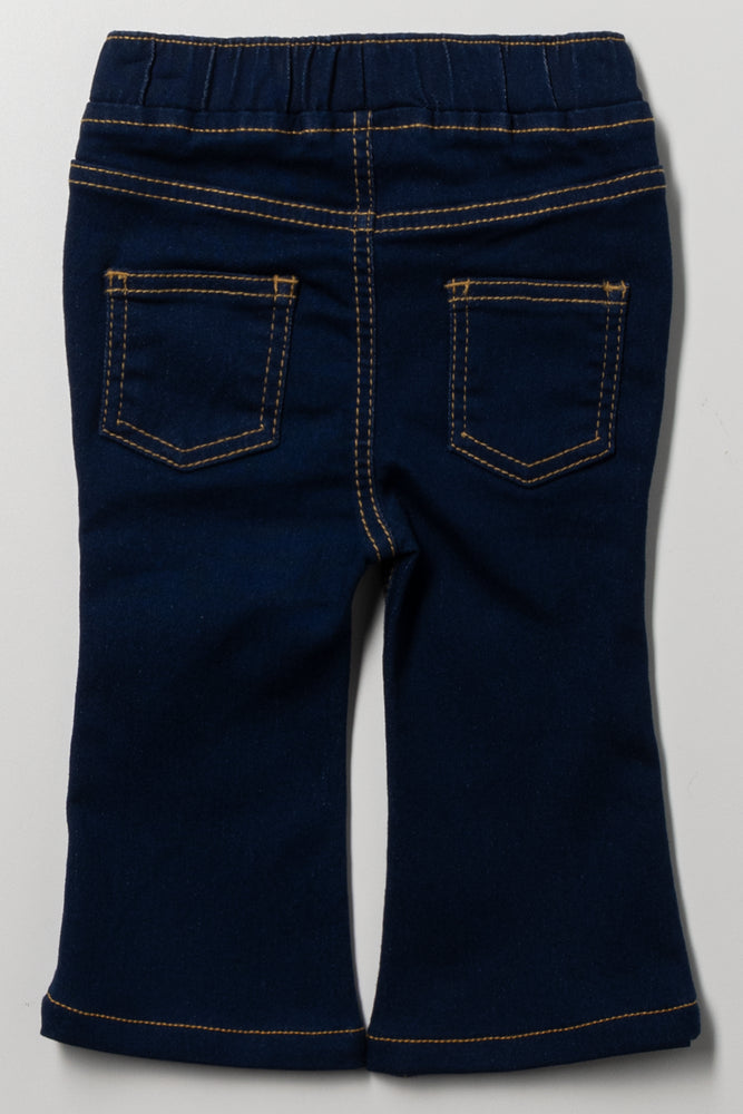 Flare Jeggings Dark Blue (2)