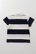 Rugby Golfer Navy And White (2)