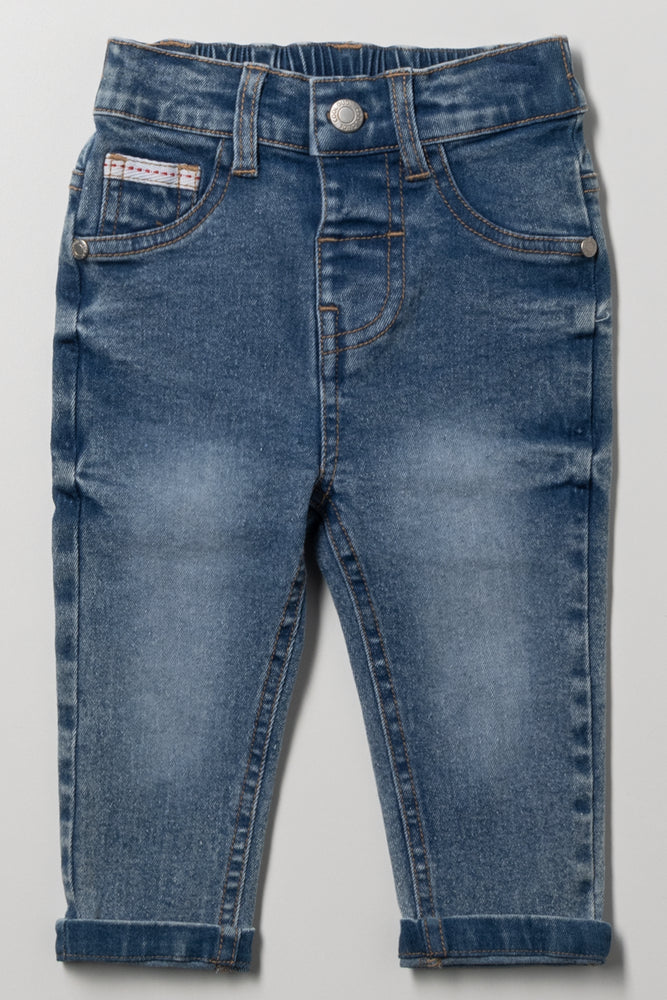 Skinny Denim Jeans Light Blue