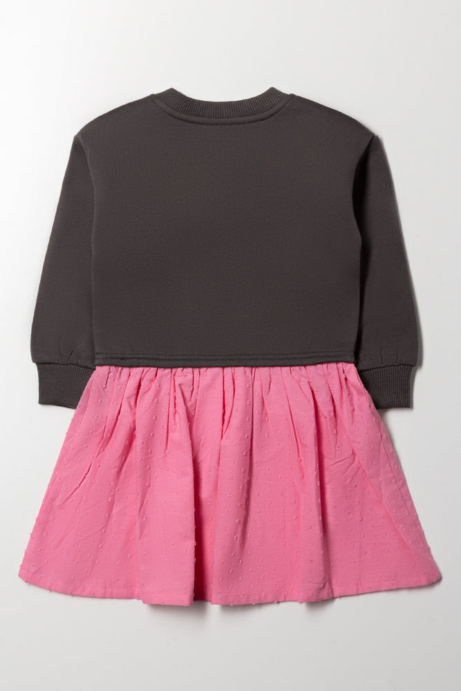 Hello Kitty Dress Dark Grey (3)