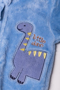 Fleece Babygrow Blue (2)