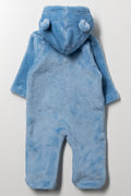 Fleece Babygrow Blue (4)