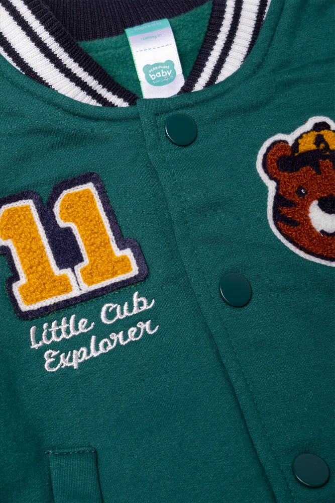 Baseball Jacket Green (1)