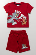 Tom And Jerry Set Red