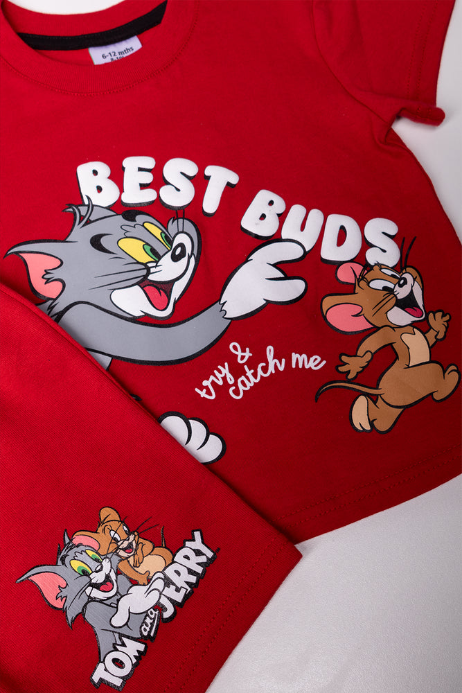 Tom And Jerry Set Red