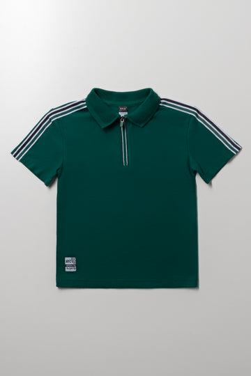 Textured Sport Golfer Green