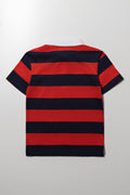 Rugby Golfer Red And Navy (3)