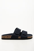 Double Band Sandals Navy (1)