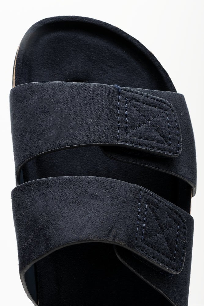 Double Band Sandals Navy (4)