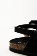 Double Band Sandals Black (3)