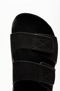 Double Band Sandals Black (4)