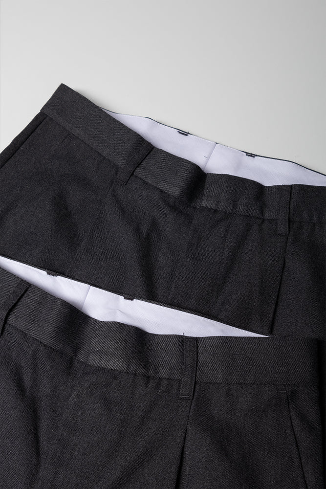 2 Pack Boys Regular Fit Trousers Secondary Grey (1)