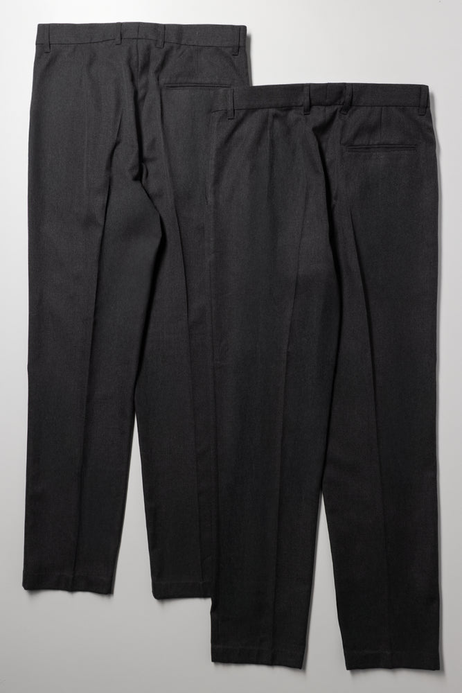 2 Pack Boys Regular Fit Trousers Secondary Grey (2)