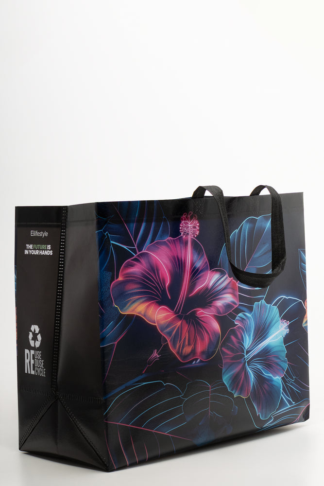 Hibiscus Shopping Bag (1)
