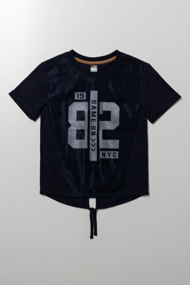 Tuxedo Short Sleeve T-Shirt Navy