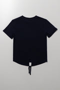 Tuxedo Short Sleeve T-Shirt Navy (2)