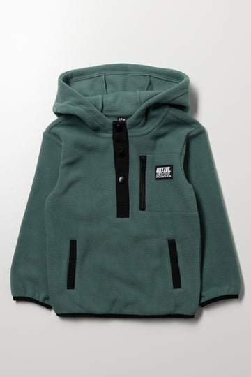 Hooded Tracktop Green