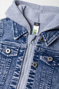 Denim Jacket And Tracktop Blue (1)