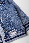 Denim Jacket And Tracktop Blue (2)