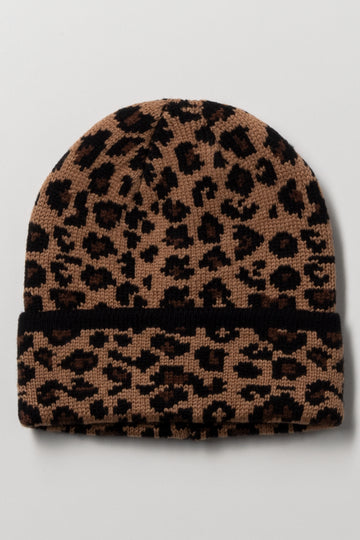 Animal Beanie Brown