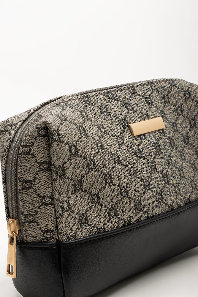 3 Piece Monogram Travel Bags Brown (1)