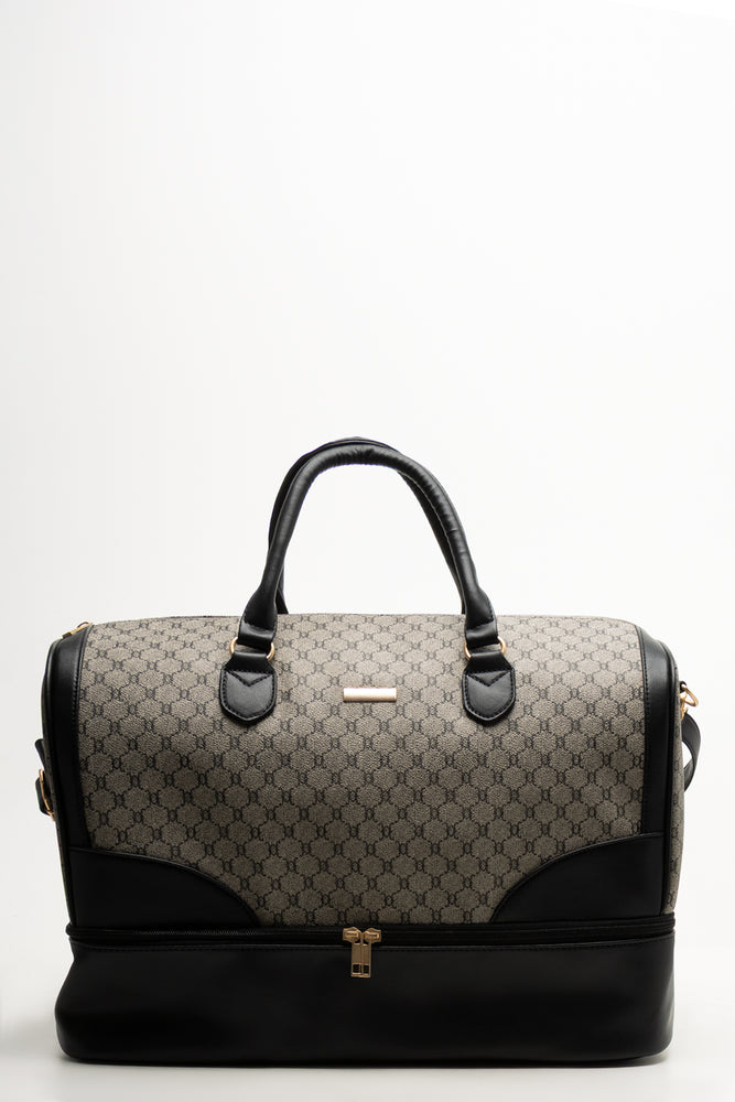 3 Piece Monogram Travel Bags Brown (2)