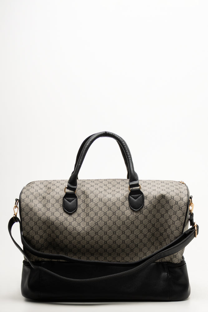 3 Piece Monogram Travel Bags Brown (4)