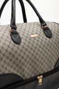 3 Piece Monogram Travel Bags Brown (5)