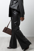 Pleather Pants Black (1)