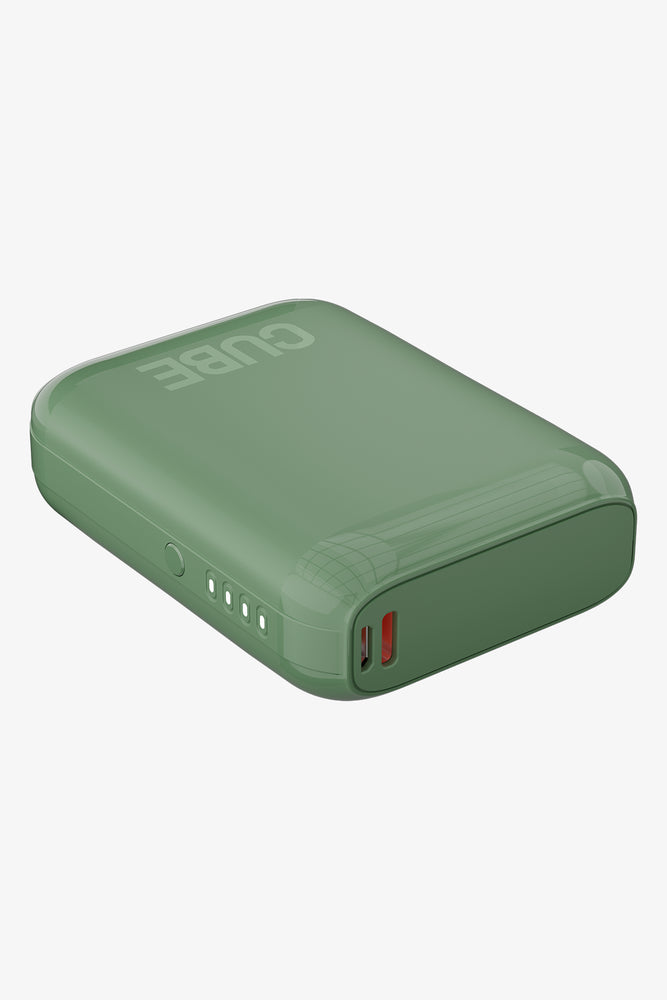 Green 10000mAh Portable Power Bank (1)