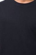 Black Plain Short Sleeve T-Shirt (3)
