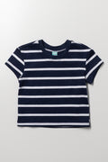 Navy Stripe Short Sleeve T-Shirt